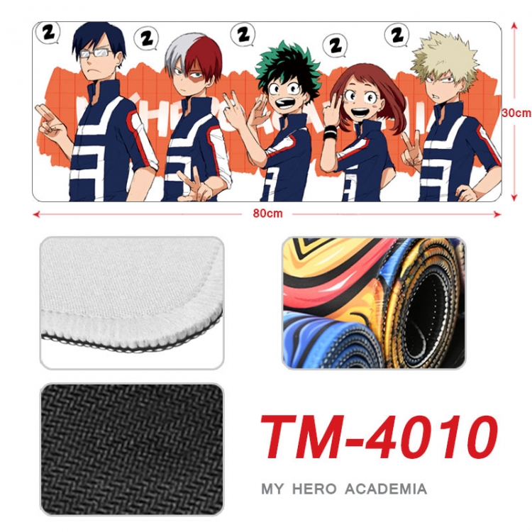 My Hero Academia Anime peripheral new lock edge mouse pad 80X30cm TM-4010