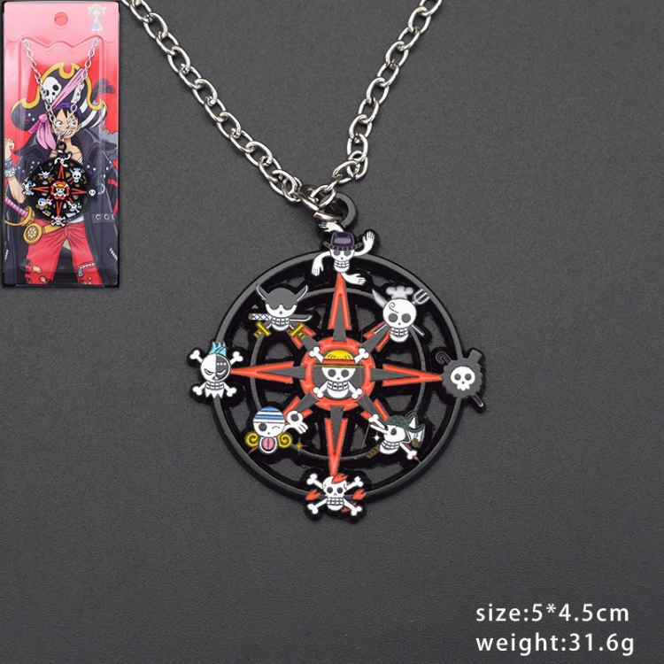 One Piece Anime Metal Necklace Pendant