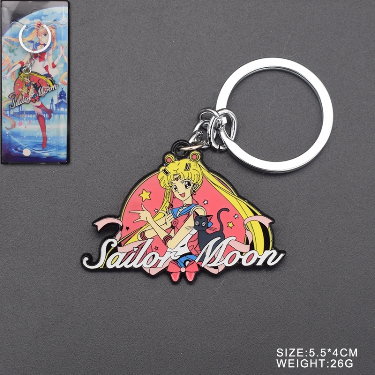 sailormoon Anime cartoon keychain backpack pendant