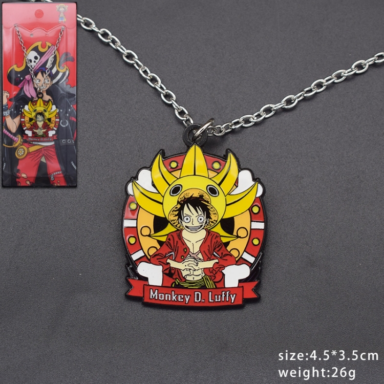 One Piece Anime Metal Necklace Pendant Pendant