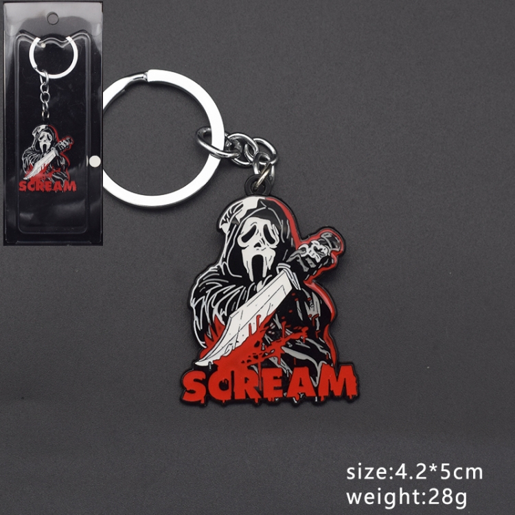 Scream Anime cartoon keychain backpack pendant