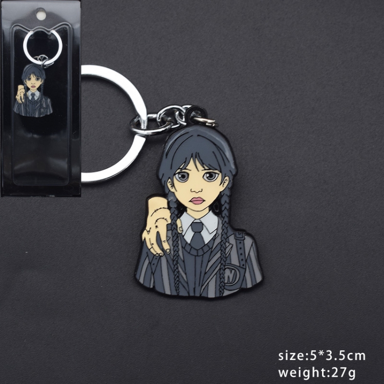 Wednesday Anime cartoon keychain backpack pendant