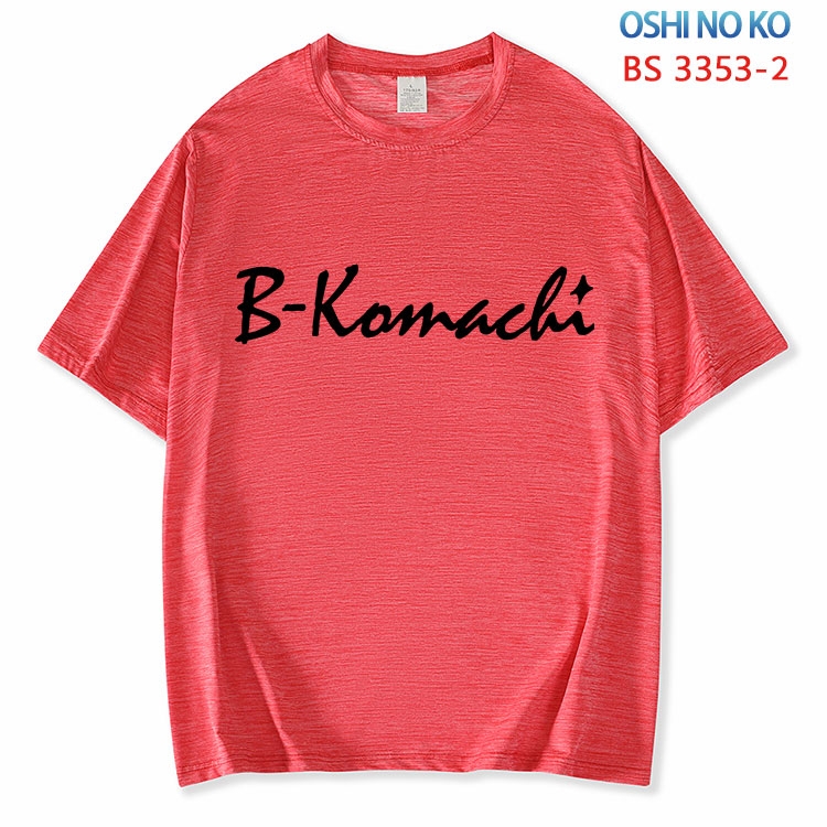 Oshi no ko ice silk cotton loose and comfortable T-shirt from XS to 5XL BS-3353-2