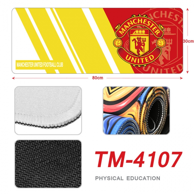 Football Sports Surroundings peripheral new lock edge mouse pad 80X30cm  TM-4107