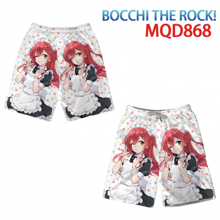 Bocchi the Rock Anime Print Summer Swimwear Beach Pants from M to 3XL MQD 868