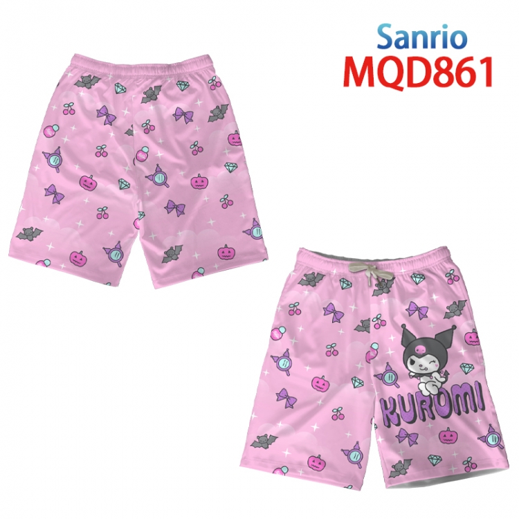 Sanrio Anime Print Summer Swimwear Beach Pants from M to 3XL MQD 860