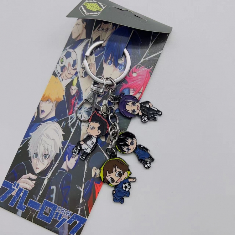 BLUE LOCK Anime cartoon keychain backpack pendant 3321