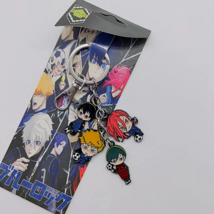 BLUE LOCK Anime cartoon keychain backpack pendant 3312