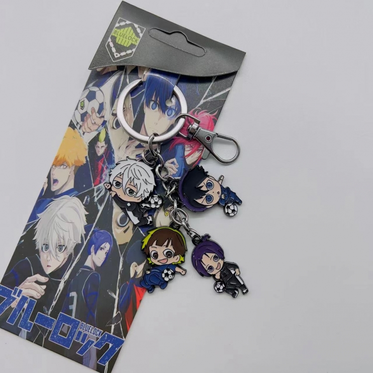 BLUE LOCK Anime cartoon keychain backpack pendant  3324