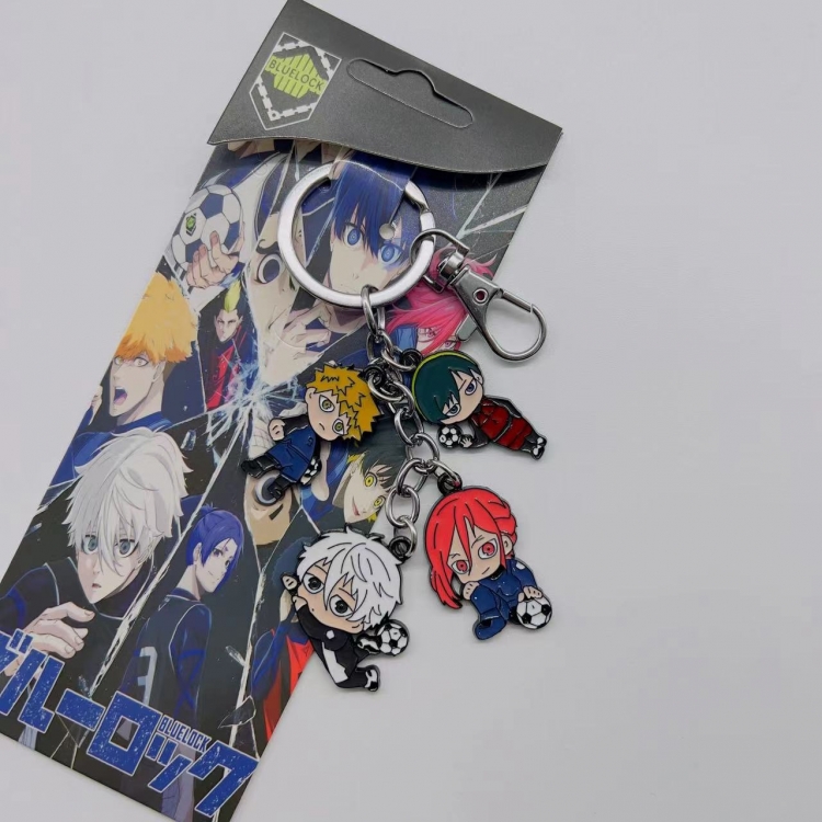 BLUE LOCK Anime cartoon keychain backpack pendant 3327