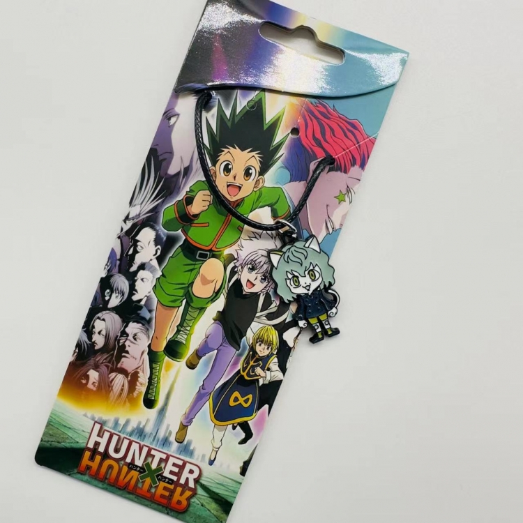HunterXHunter Anime Surrounding Leather Rope Necklace Pendant price for 5 pcs  0929