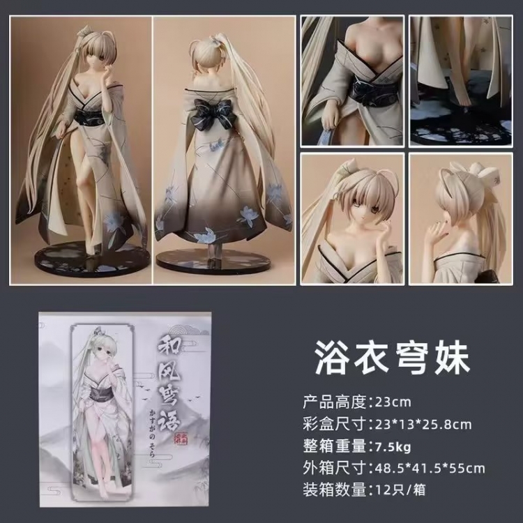 Yosuga no Sora Boxed Figure Decoration Model 23cm