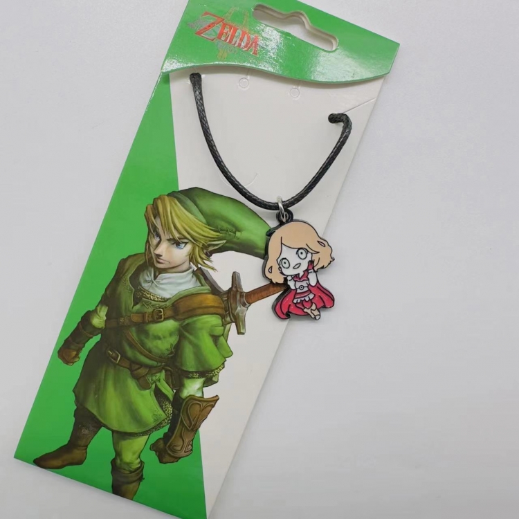 The Legend of Zelda Anime Surrounding Leather Rope Necklace Pendant price for 5 pcs