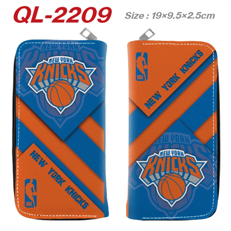 NBA movie star perimeter long zipper wallet 19.5x9.5x2.5cm QL-2209