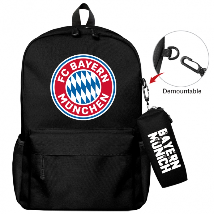 Sports Film and Television backpack schoolbag small pen bag school bag 43X35X12CM