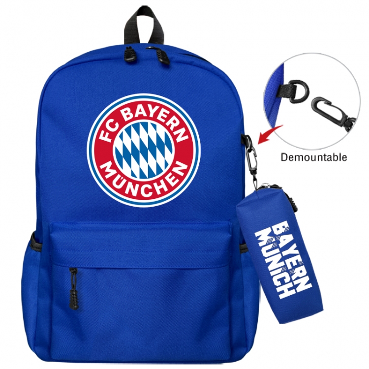 Sports Film and Television backpack schoolbag+small pen bag school bag 43X35X12CM