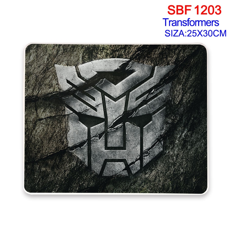Transformers Animation peripheral locking mouse pad 25X30CM  SBF-1203-2