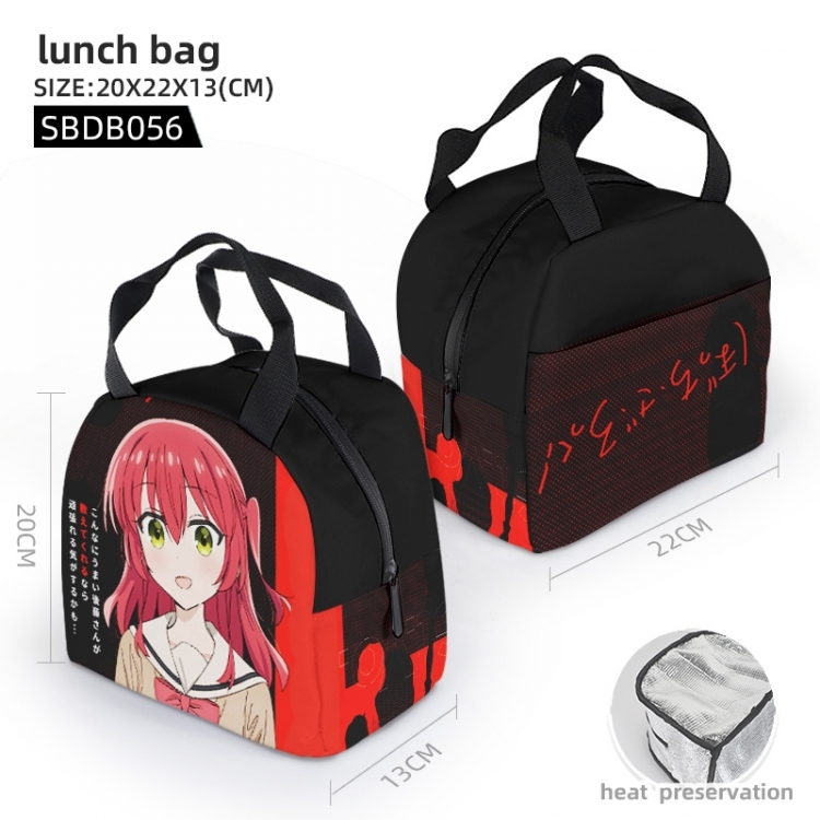 Bocchi the Rock Anime portable bento bag 20X22X13cm SBDB056