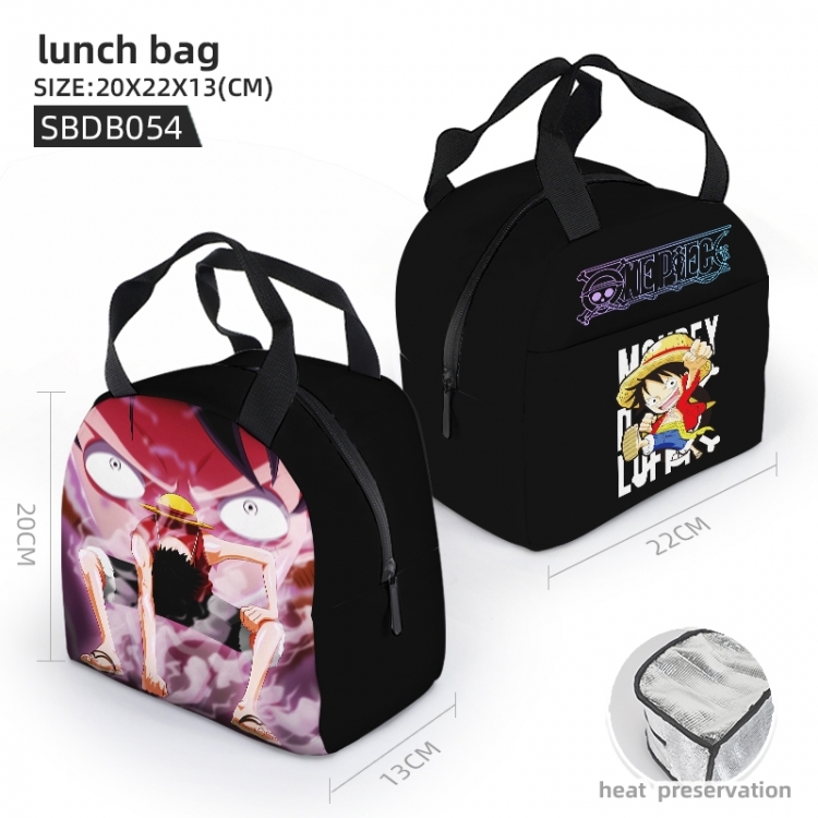 One Piece Anime portable bento bag 20X22X13cm SBDB054