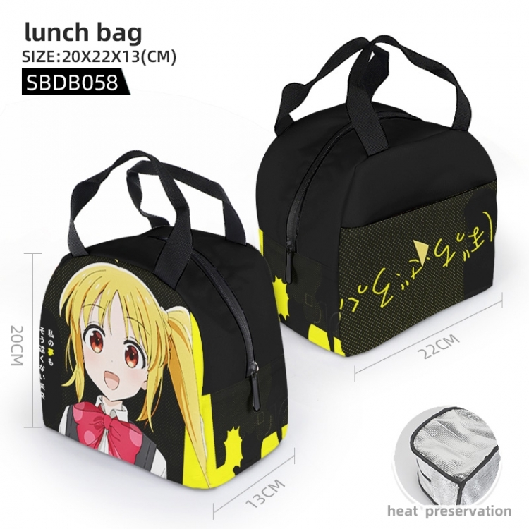 Bocchi the Rock Anime portable bento bag 20X22X13cm SBDB058