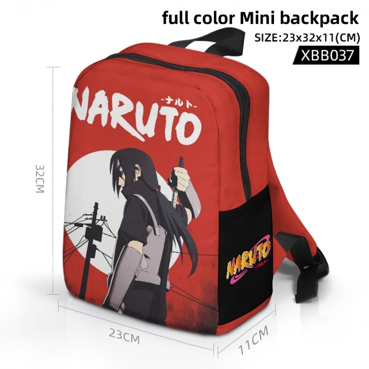 Naruto Anime full color backpack backpack backpack 23x32x11cm XBB37