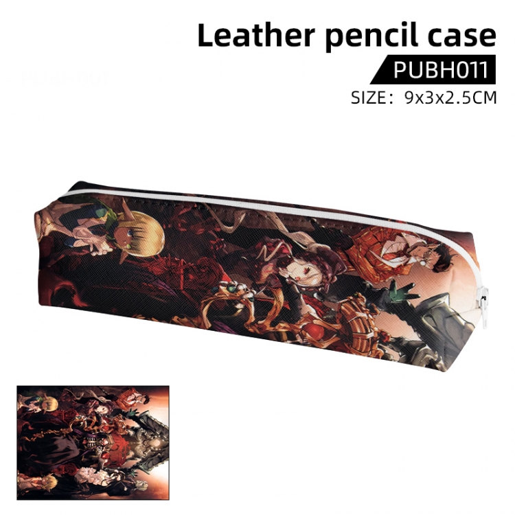 Overlord Anime leather pencil case 21X5X5CM PUBH011