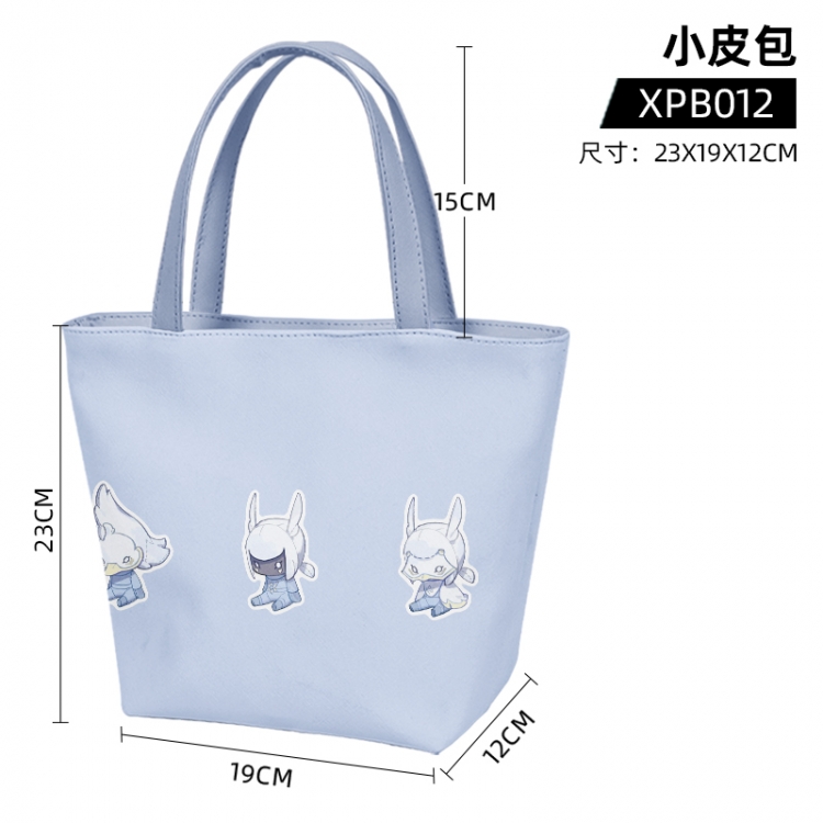 sky Anime one shoulder small leather bag 23X19X12cm supports customization with individual designs XPB012