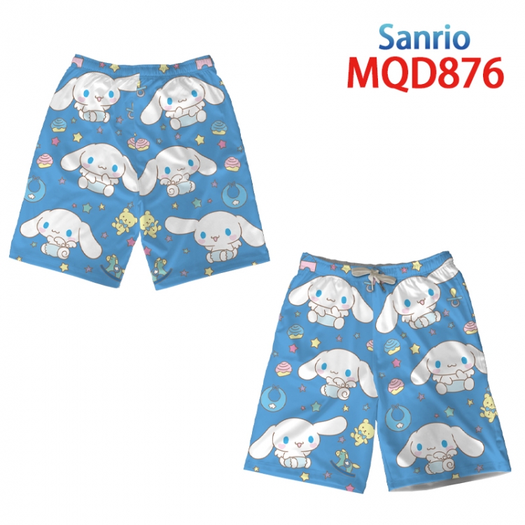 Sanrio Anime Print Summer Swimwear Beach Pants from M to 3XL  MQD 876