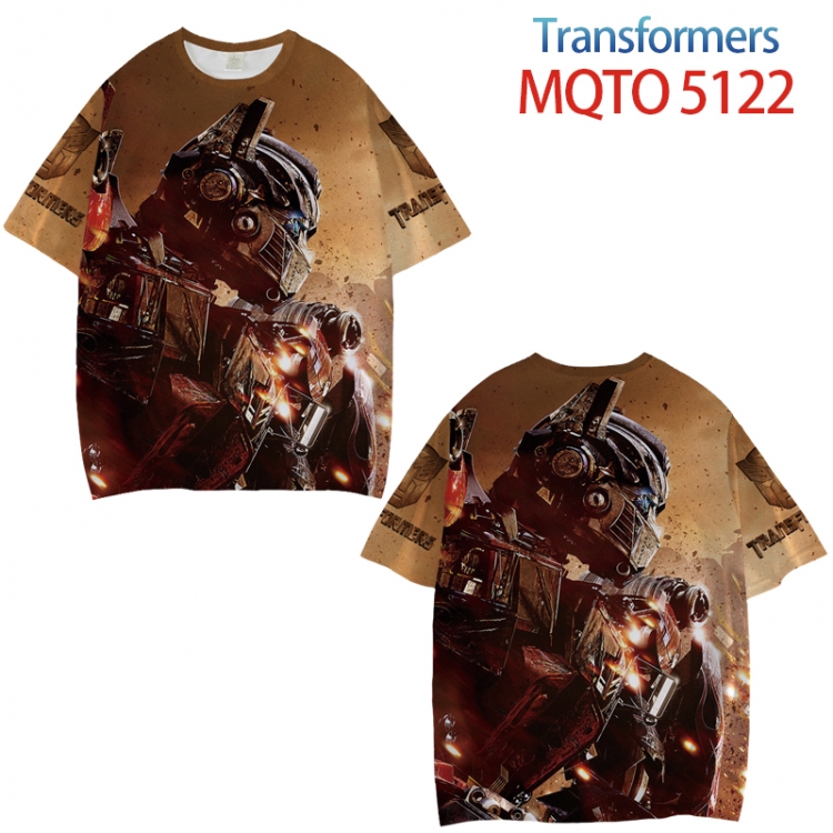 Transformers Full color printed short sleeve T-shirt from XXS to 4XL  MQTO 5122