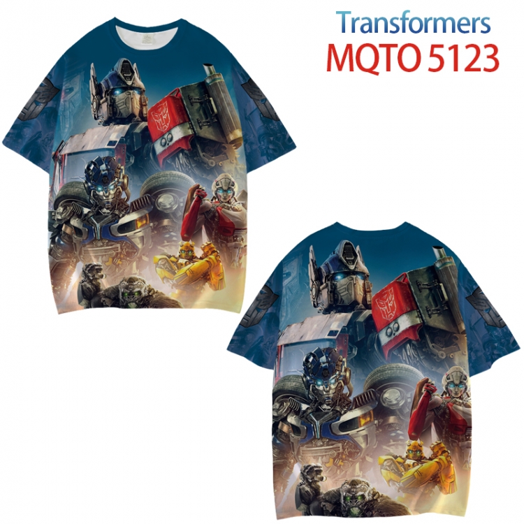 Transformers Full color printed short sleeve T-shirt from XXS to 4XL  MQTO 5123