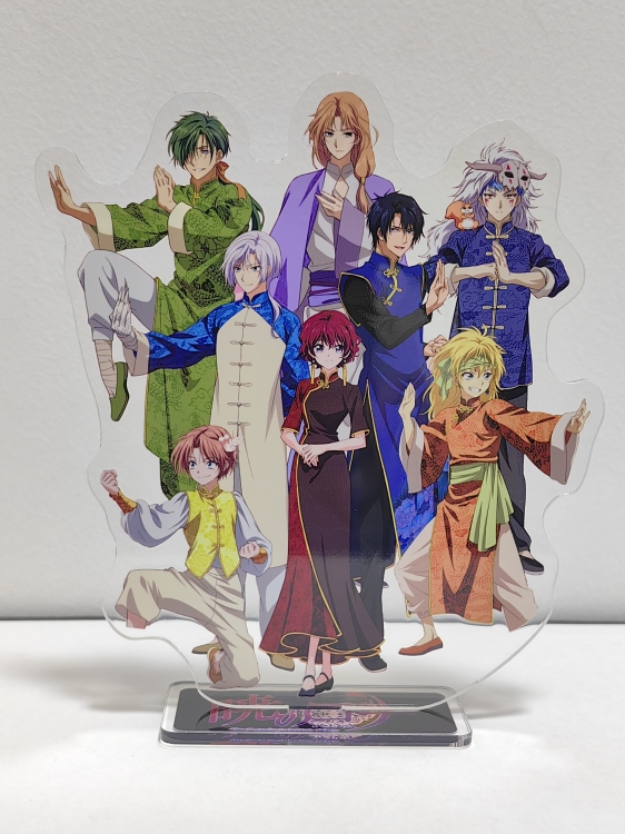 Princess Dawn Anime Laser Acrylic Humanoid keychain Standing Plates