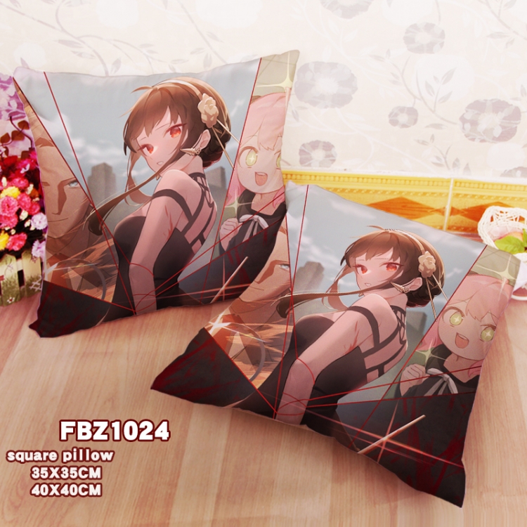 SPY×FAMILY Anime square full-color pillow cushion 45X45CM NO FILLING FBZ1024