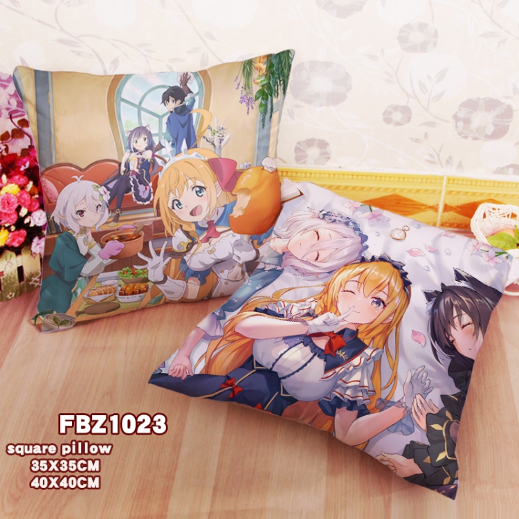 ReDive Anime square full-color pillow cushion 45X45CM NO FILLING FBZ1023