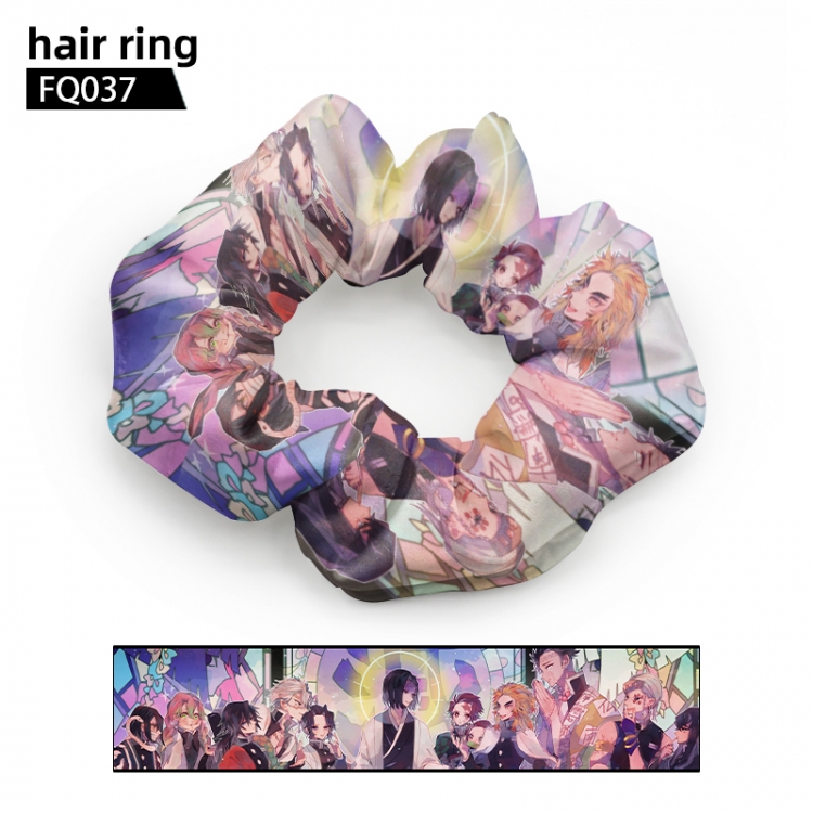Demon Slayer Kimets Anime hair loop hair rope headrope price for 5 pcs FQ037