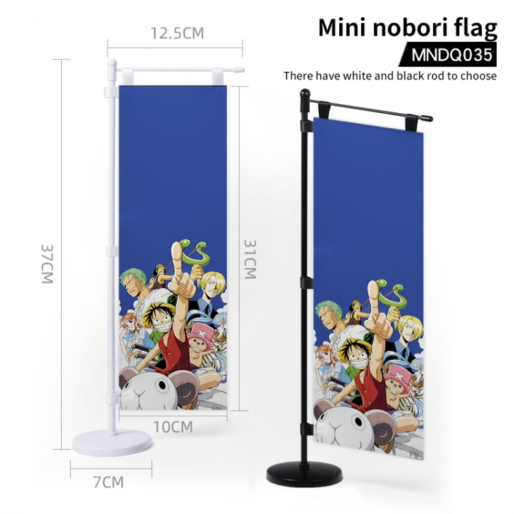 One Piece Anime Mini Knife Flag 37X12.5CM MNDQ035