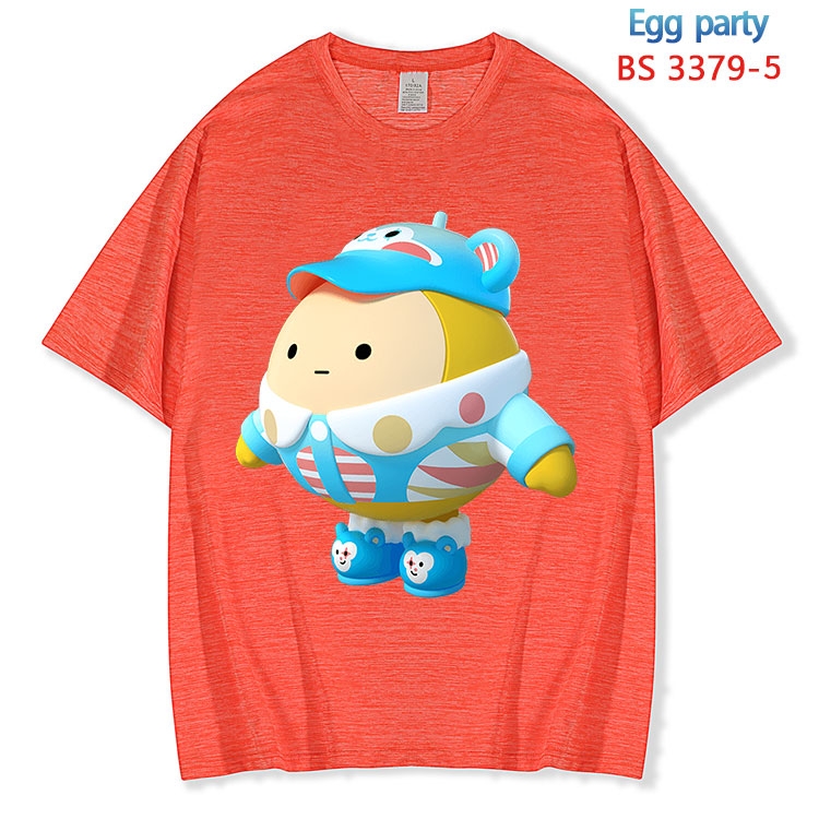 Egg Party ice silk cotton loose and comfortable T-shirt from XS to 5XL BS-3379-5