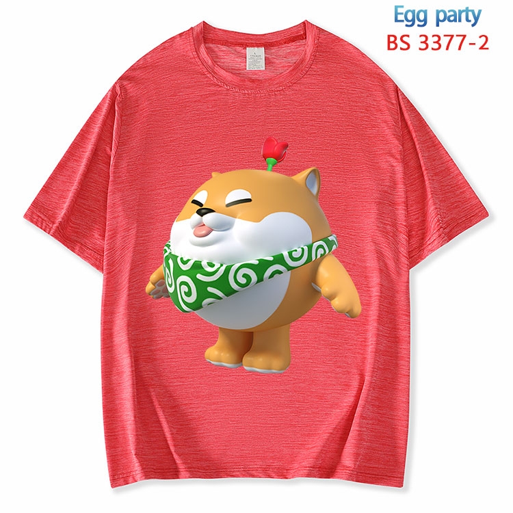 Egg Party ice silk cotton loose and comfortable T-shirt from XS to 5XL BS-3377-2