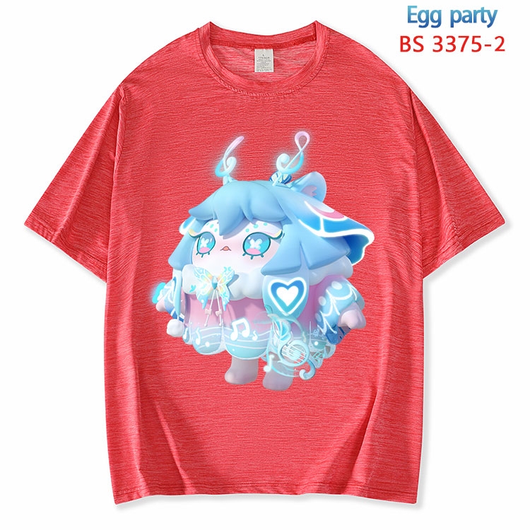 Egg Party ice silk cotton loose and comfortable T-shirt from XS to 5XL BS-3375-2