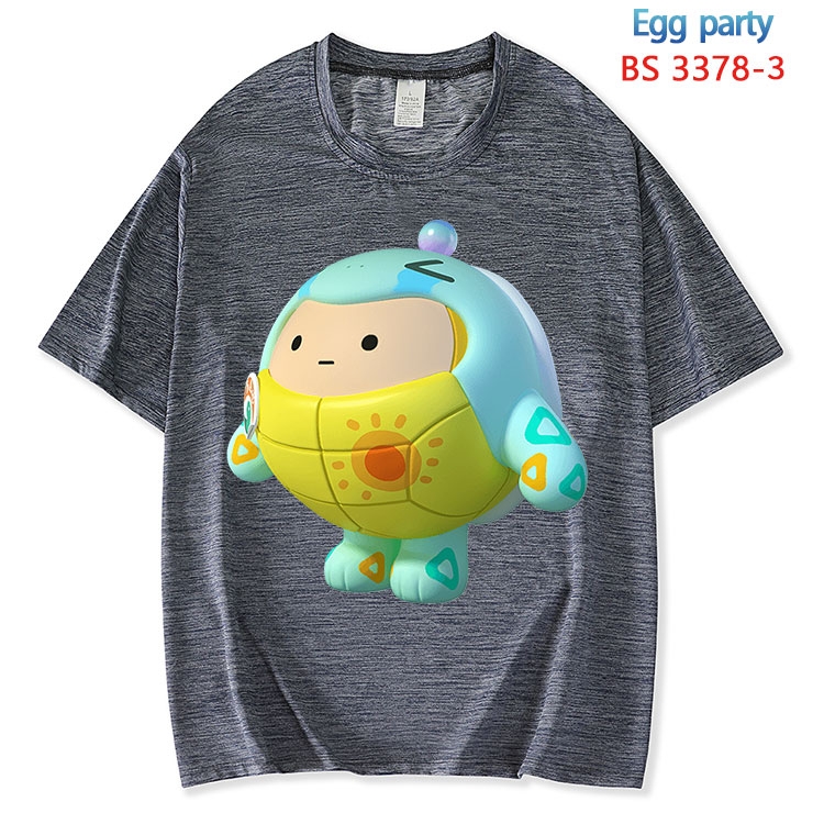 Egg Party ice silk cotton loose and comfortable T-shirt from XS to 5XL BS-3378-3