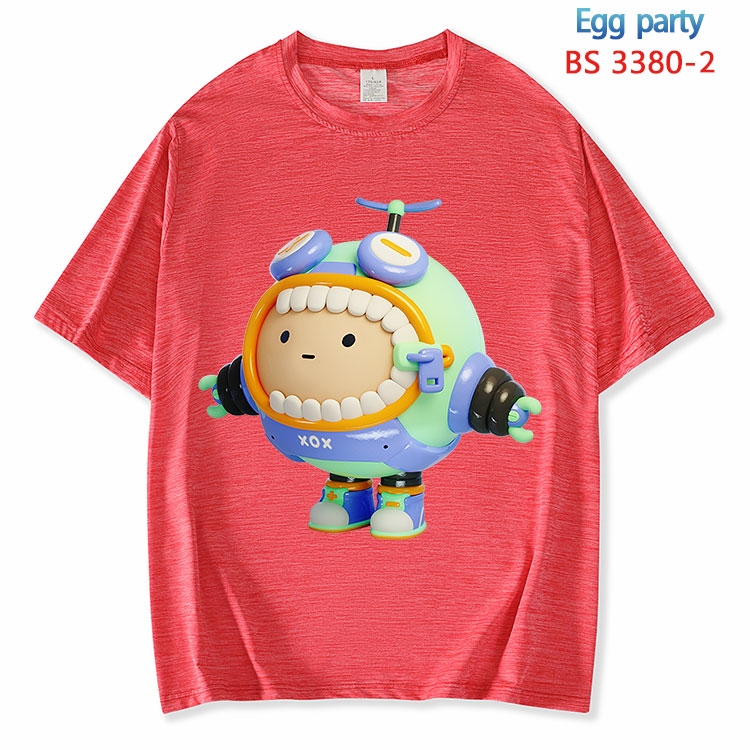 Egg Party ice silk cotton loose and comfortable T-shirt from XS to 5XL BS-3380-2