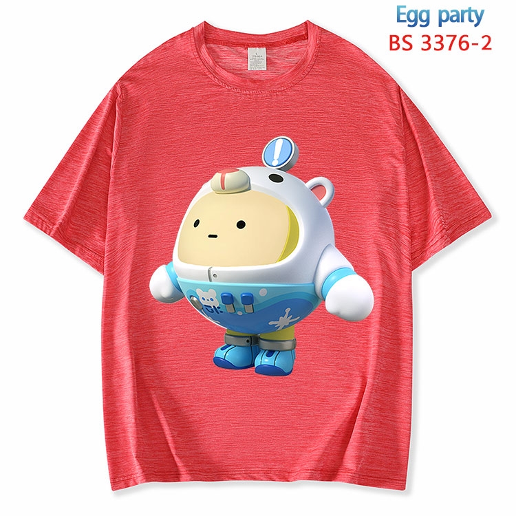 Egg Party ice silk cotton loose and comfortable T-shirt from XS to 5XL BS-3376-2