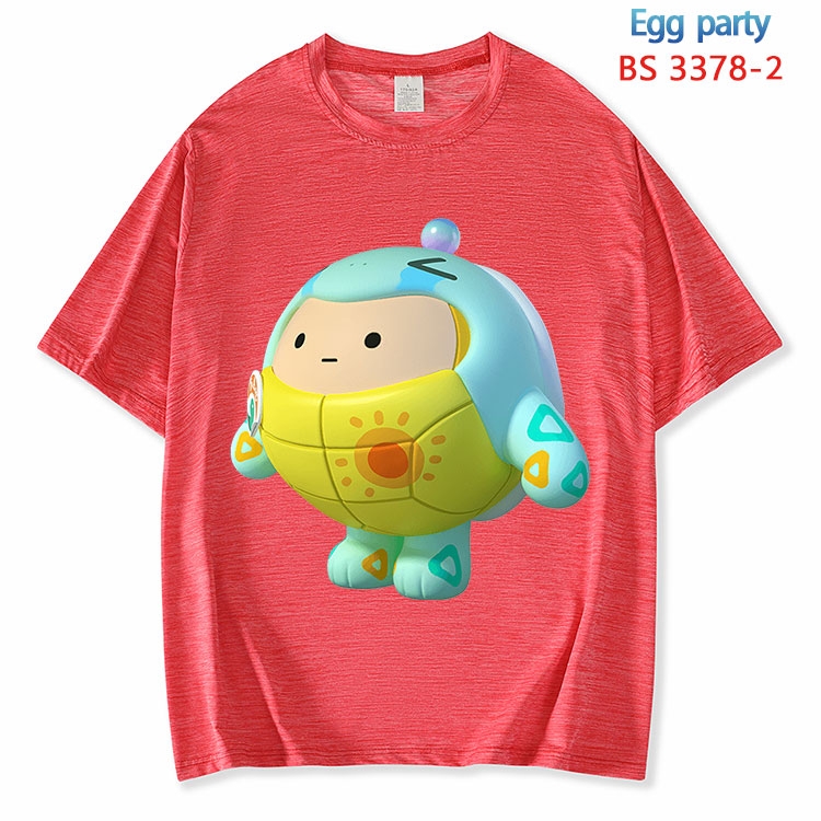 Egg Party ice silk cotton loose and comfortable T-shirt from XS to 5XL BS-3378-2