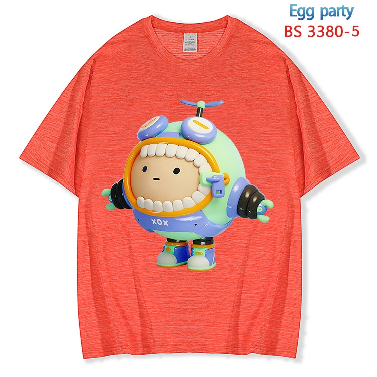 Egg Party ice silk cotton loose and comfortable T-shirt from XS to 5XL BS-3380-5