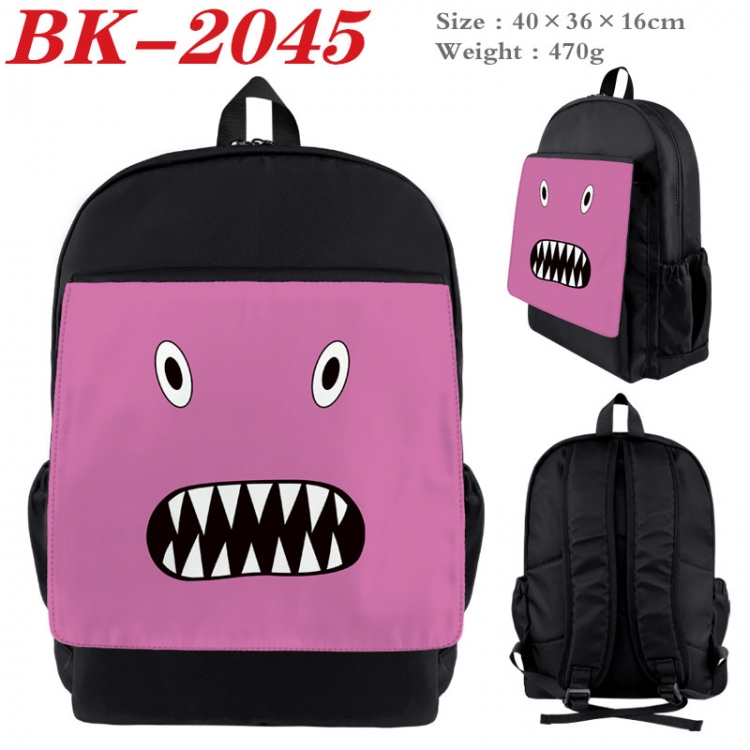 Rainbow Friend New nylon canvas waterproof backpack 40X36X16CM  BK-2045