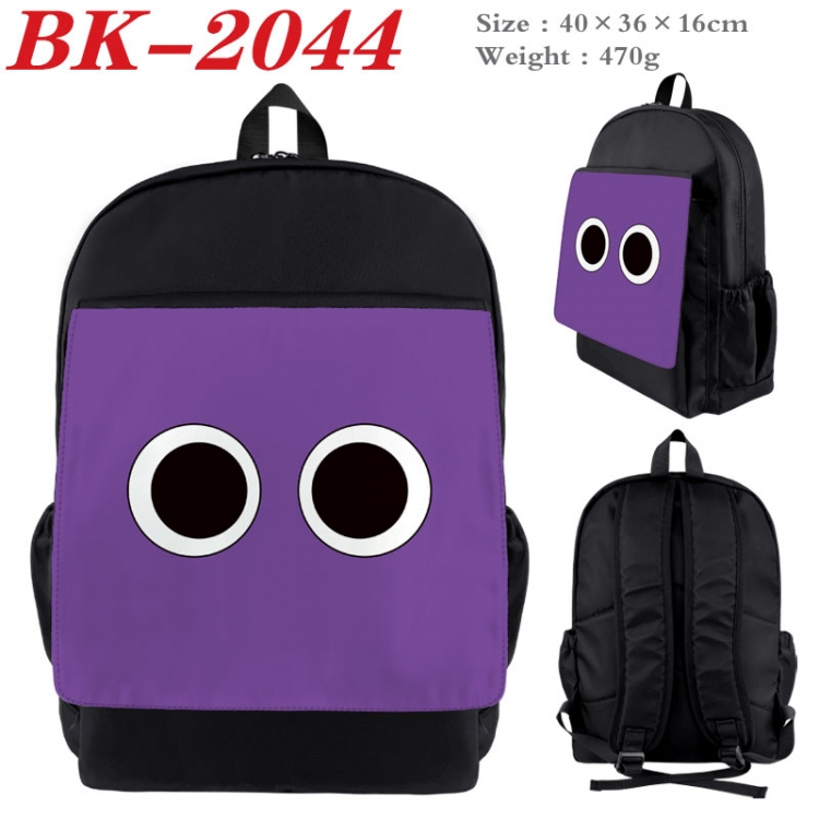 Rainbow Friend New nylon canvas waterproof backpack 40X36X16CM  BK-2044