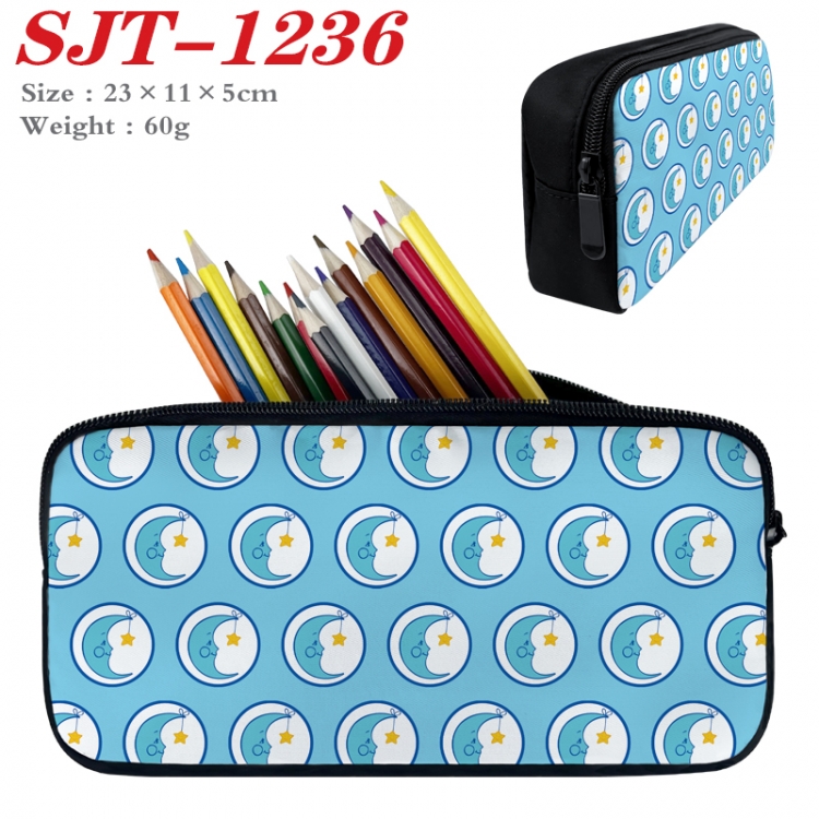 Care Bears Anime nylon student pencil case 23x11x5cm SJT-1236