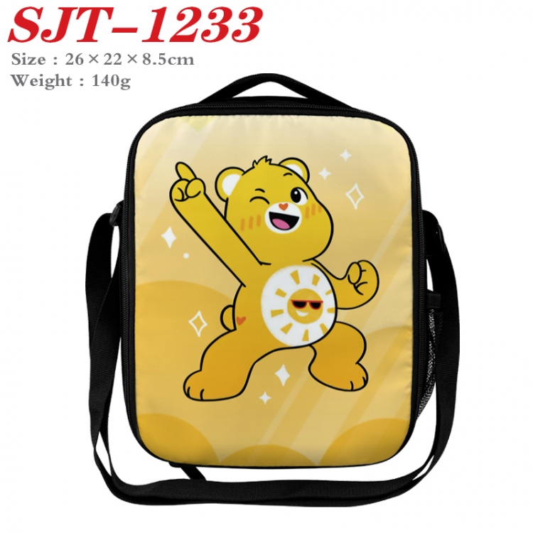 Care Bears Anime Lunch Bag Crossbody Bag 26x22x8.5cm SJT-1233