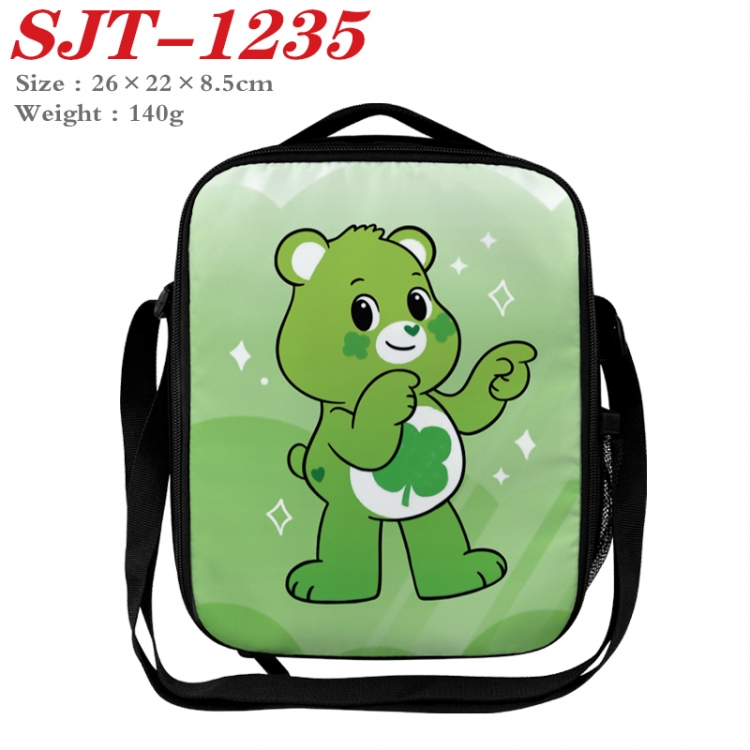 Care Bears Anime Lunch Bag Crossbody Bag 26x22x8.5cm SJT-1235