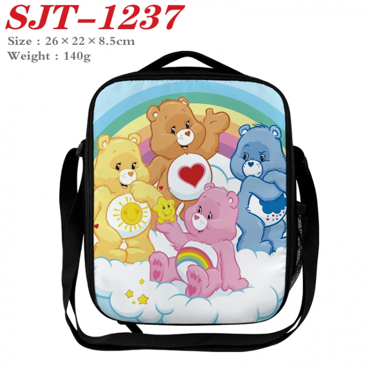 Care Bears Anime Lunch Bag Crossbody Bag 26x22x8.5cm  SJT-1237