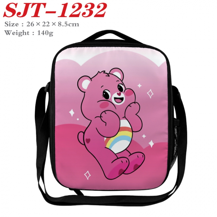 Care Bears Anime Lunch Bag Crossbody Bag 26x22x8.5cm SJT-1232